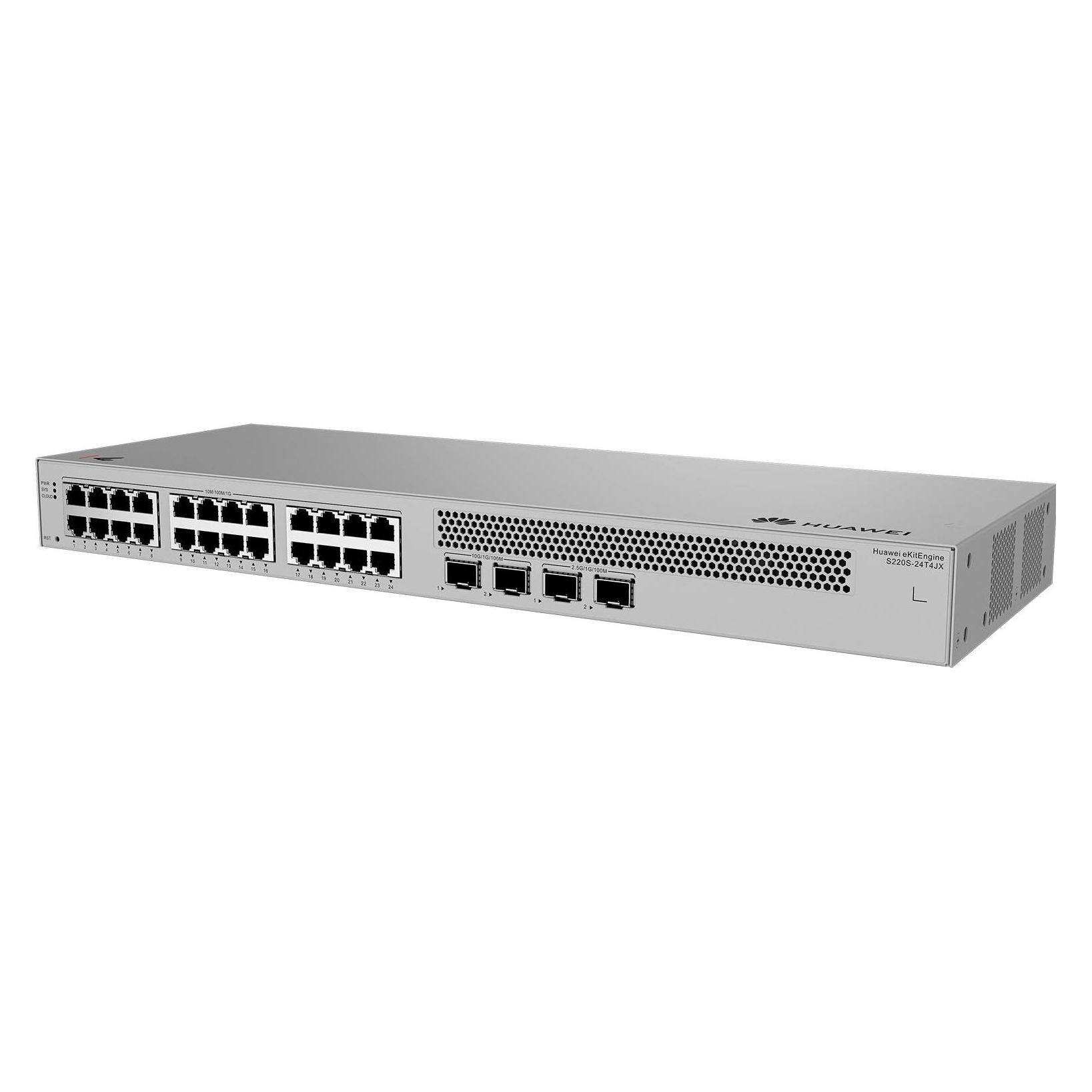 Huawei Data Communication S220S-24T4JX S220S-24T4JX S220S-24T4JX 24x10/100/1000BASE-T ports 2x10GE S