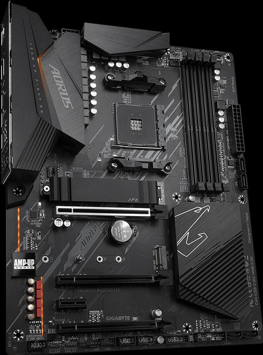 Actual product image Gigabyte B550 AORUS Elite V2 (AM4, AMD B550, ATX)