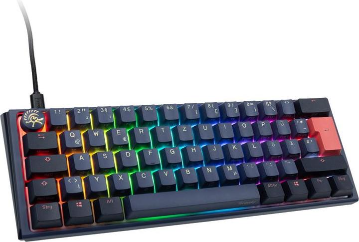 Image du produit Ducky One 3 Cosmic Blue Mini Gaming Keyboard, RGB LED - MX-Blue (DE, Filaire)