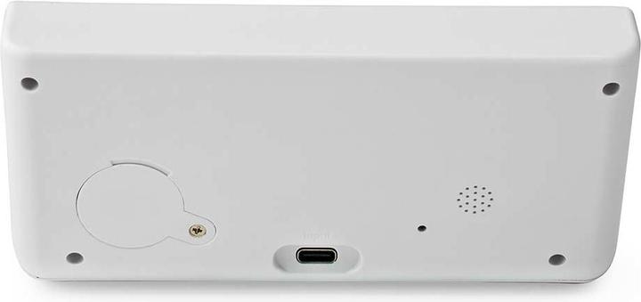Produktbild Nedis Wecker Kabelloses Ladegreät Qi Zertifiziert 5/7.5/10 / 15 W USB-A Stecker 2 Alarmzeiten Snooze