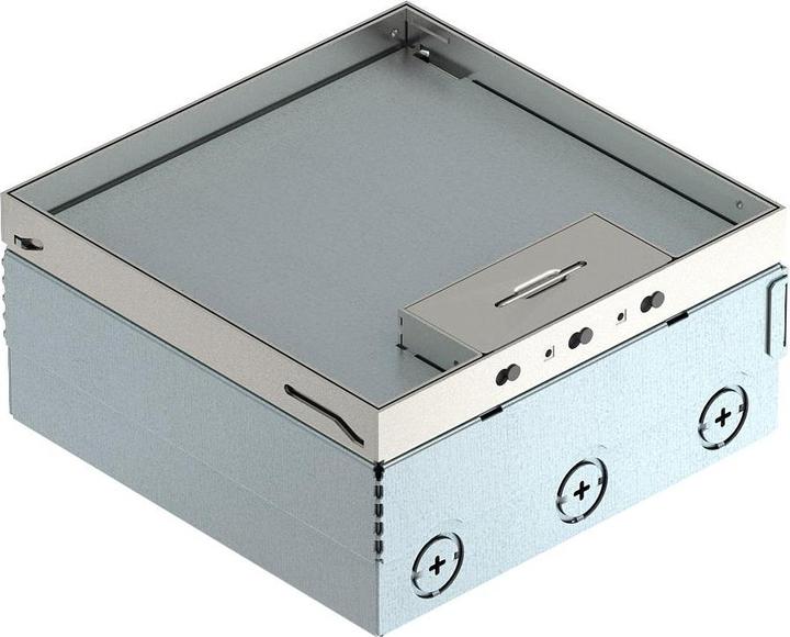 Actual product image OBO Bettermann UDHOME4 2V V socket type C (Euro plug) stainless steel
