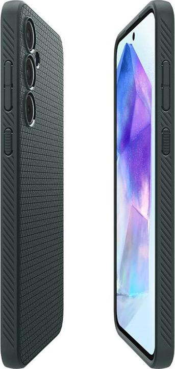 Actual product image Spigen Liquid Air Sam A55 5G zielony/abyss green ACS07527 (Samsung Galaxy A55)