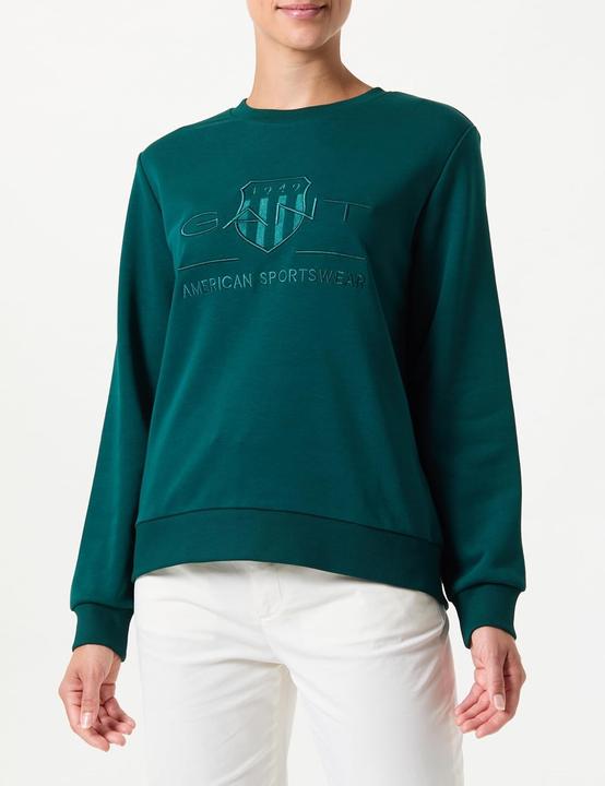Produktbild GANT REG Tonal Shield C-Neck Sweat, deep forest, M (M)