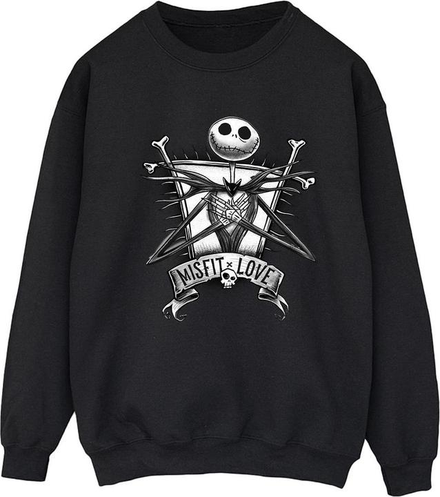 Image du produit Disney - Sweat THE NIGHTMARE BEFORE CHRISTMAS MISFITS LOVE - Femme (S)