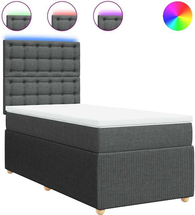 Actual product image vidaXL Boxspringbett (90 x 190 cm)