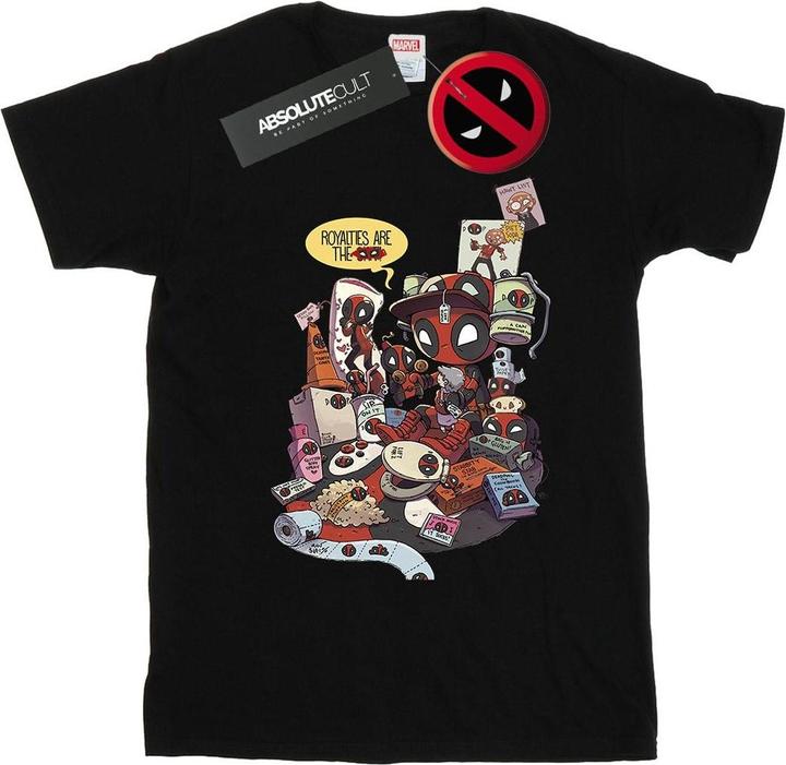 Image du produit - T-shirt DEADPOOL MERCHANDISE ROYALTIES - Femme (L)