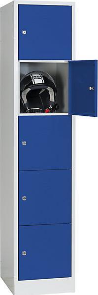 Gentian blue RAL 5010, Light grey RAL 7035