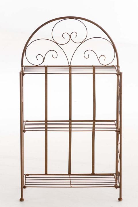 Immagine prodotto Swisshandel24 Scaffale da terra Rosa, marrone antico (45,5 x 24 x 81,5 cm)