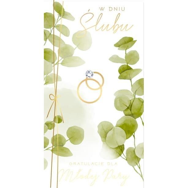 Kukartka, Biglietto di auguri + Carta da lettere, Hochzeitskarte (1 pz.)