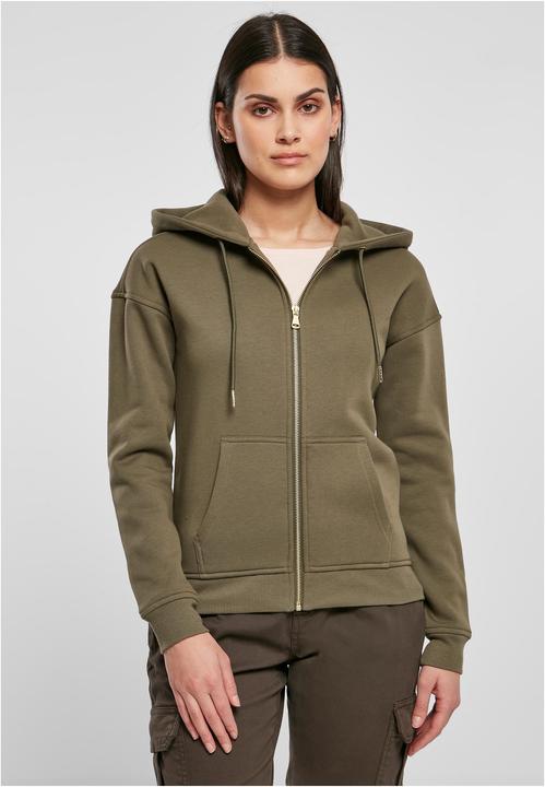 Produktbild Urban Classics Ladies Classic Zip Hoody olive XS (XS)