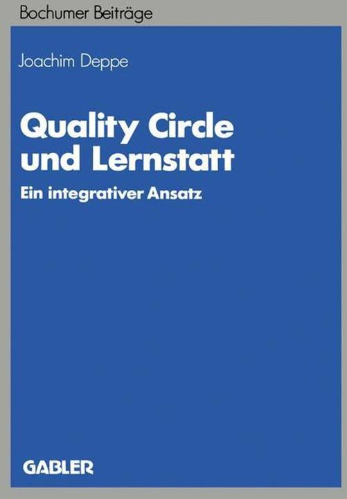 Energie-Label Quality Circle und Lernstatt (Deutsch, Joachim Deppe, 1989)