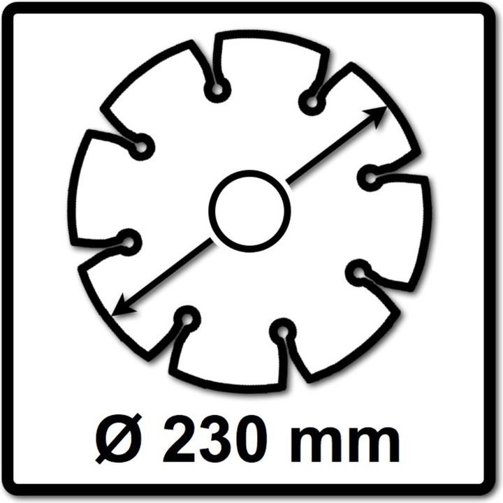Immagine prodotto Bosch Professional Zubehör Disco diamantato PRO Multi Material, 230 x 22,23 mm