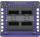 Productafbeelding Extreme Networks Accessoires 5520 Veelzijdige interfacemodule met vier 10GbE SFP+ poorten, ondersteund op