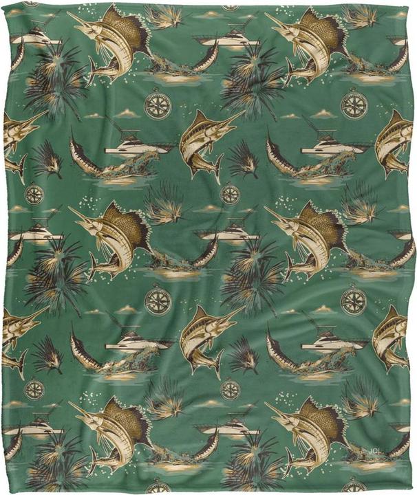 Immagine prodotto JQ Licensing Billfish Decke Seidig Angeln Supersoft (152 x 127 cm)