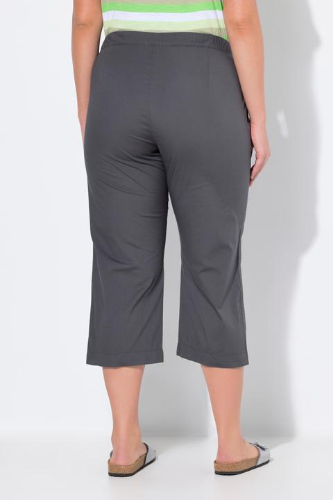 Produktbild Ulla Popken 7/8-Hose Ruby, geformtes Knie, gerades Bein, Elastikbund (42)