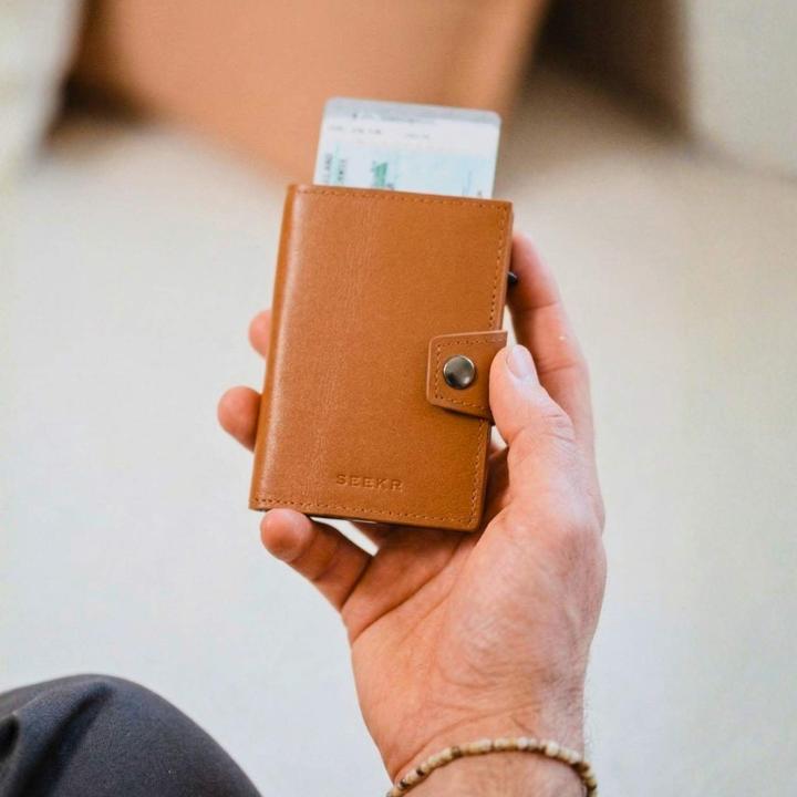 Actual product image Seekr Slim Wallet with RFID Protection