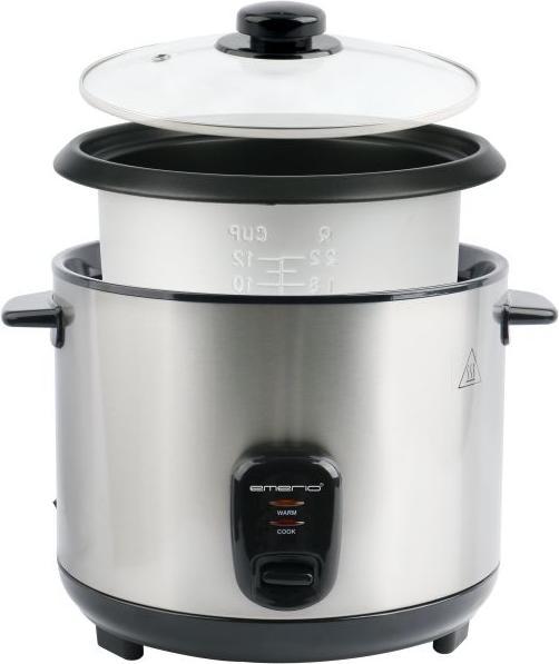 Actual product image Emerio Rice cooker 2.2 L glass lid
