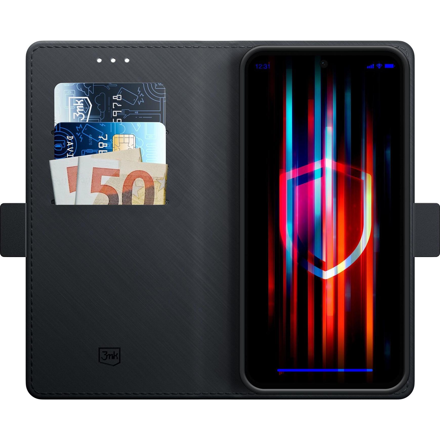 Thumbnail - 3MK Wallet Case (Samsung Galaxy S24), Smartphone Hülle, Schwarz