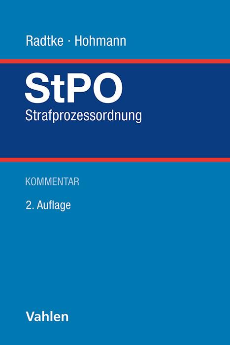 Produktbild Strafprozessordnung (Deutsch, 2025)