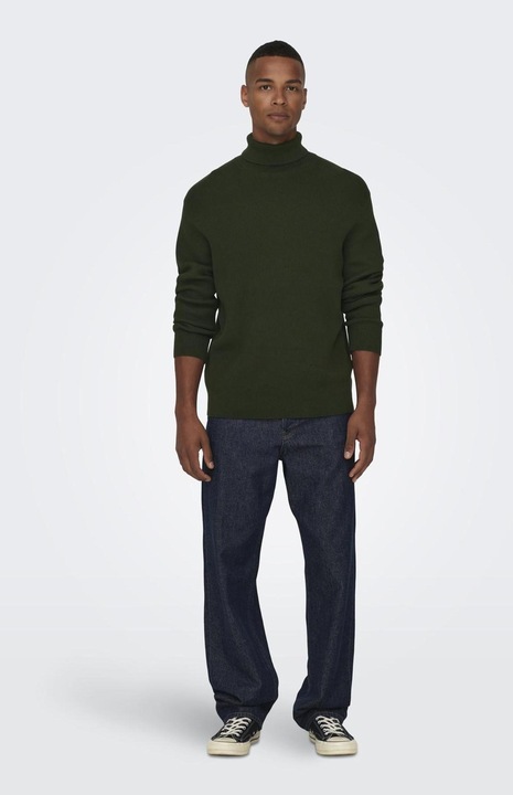 Produktbild Only & Sons High Neck Strickpullover (S)