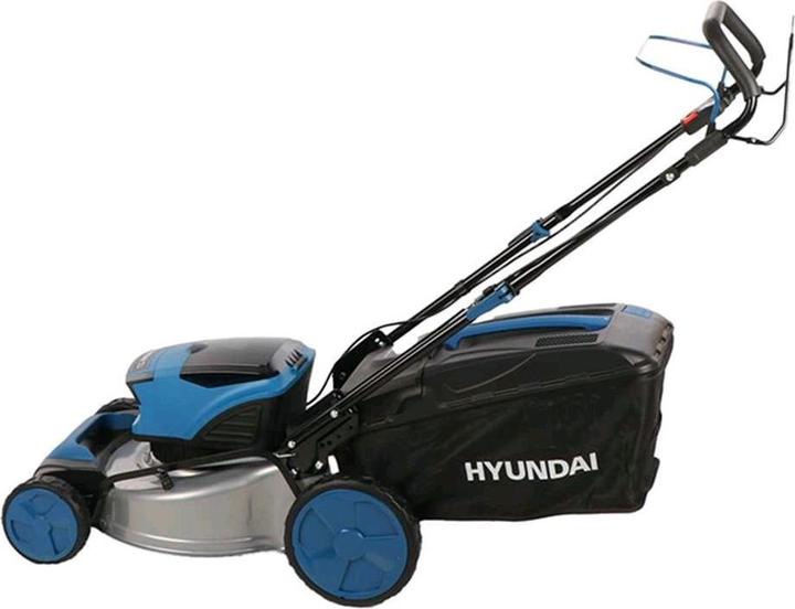 Actual product image Hyundai Power Products Hyundai SRCZE46A Selbstfahrender AkkuRasenmäher2x40V4Ah, Schnittbreite 46cm (Rechargeable battery operated)