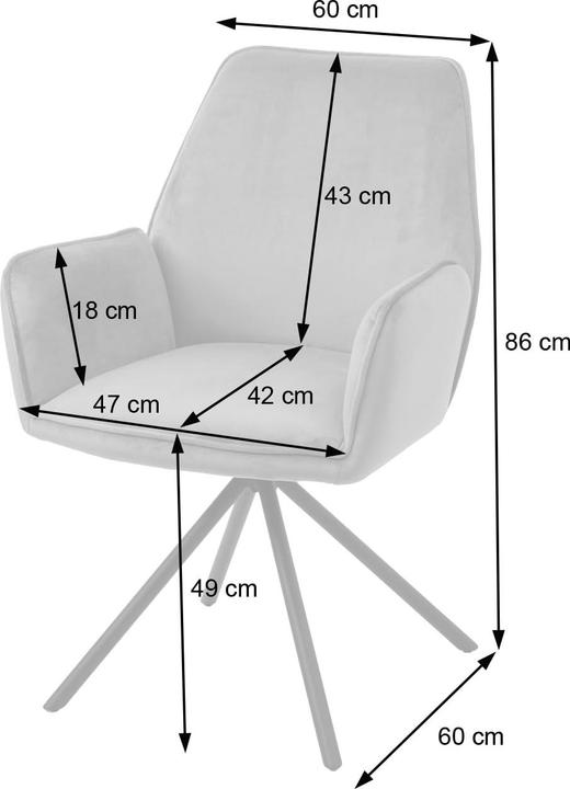 Produktbild JOHN316 Esszimmerstuhl