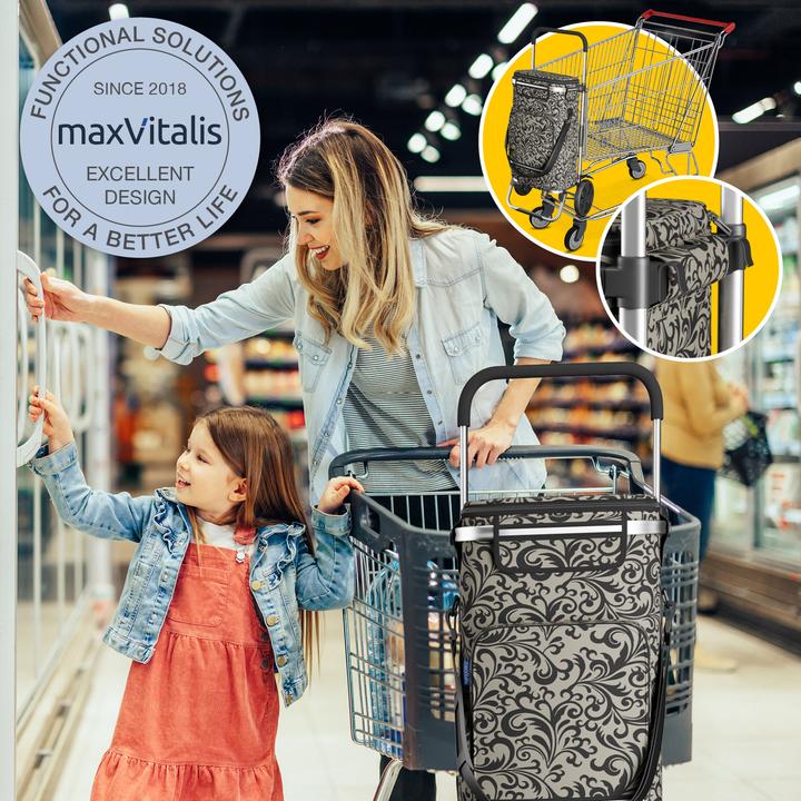 Produktbild MaxVitalis Einkaufstrolley Premium