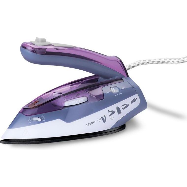 Maestro Dampfbügeleisen MR-317T Reise-Bügeleisen 1100W Violett (MR-317T)