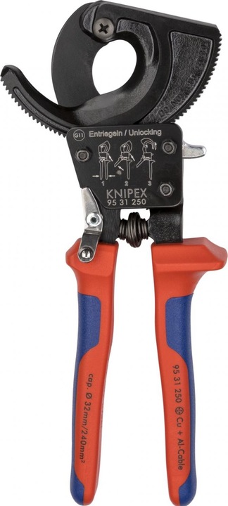 Actual product image Knipex Cable Cutter (250 mm)