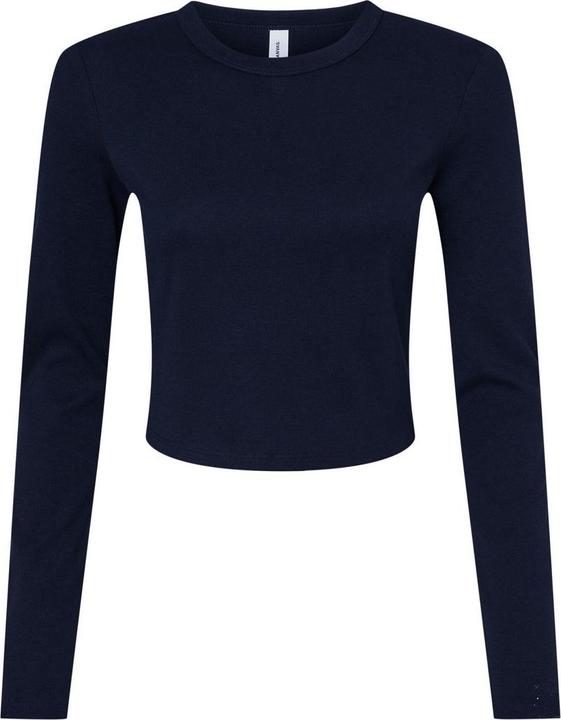 Produktbild Bella Canvas Kurzes Top Langärmlig