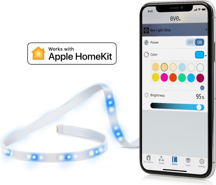 Actual product image Eve Light Strip (Multicoloured, 200 cm, Indoor)