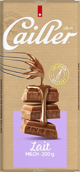 Image du produit Cailler Dessert Tablette Chocolat au Lait (200 g)