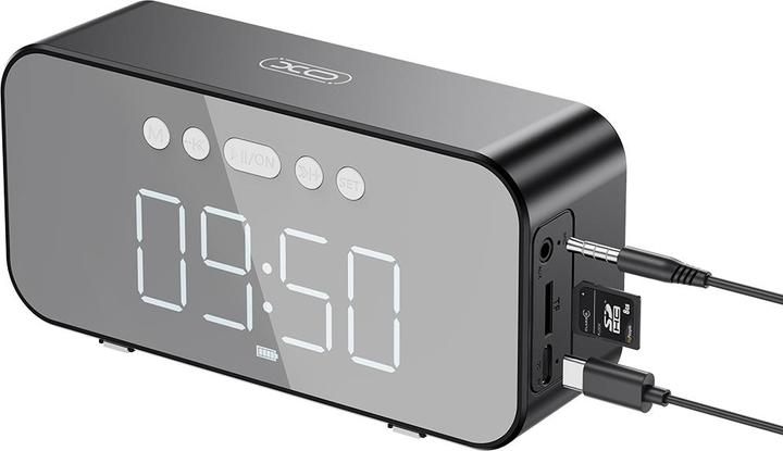 Image du produit xO haut-parleur sans fil F41 réveil noir