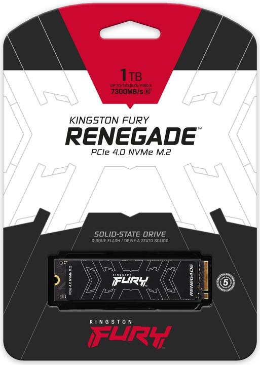 Productafbeelding Kingston FURY Renegade (1000 GB, M.2 2280)