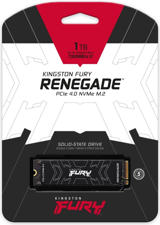 Produktbild Kingston FURY Renegade (1000 GB, M.2 2280)