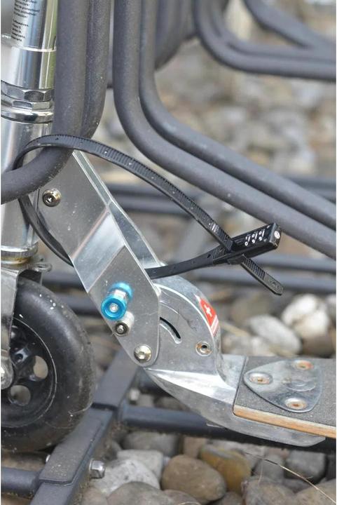 Actual product image Incirca Ratchet lock, combination lock, black (48 cm)