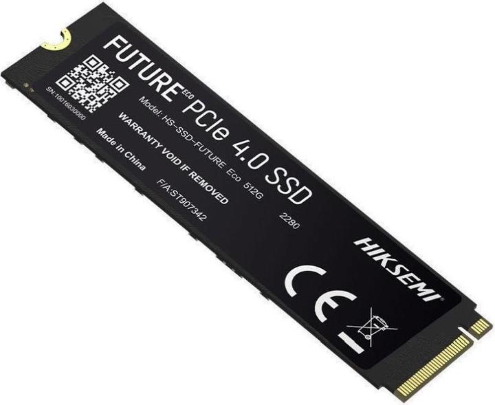 Produktbild Hiksemi Dysk SSD FUTURE eco M.2 PCIe Gen4x4 NVMe 2280 (4850/4450 MB/s) 3D TLC (2000 GB, M.2 2280)