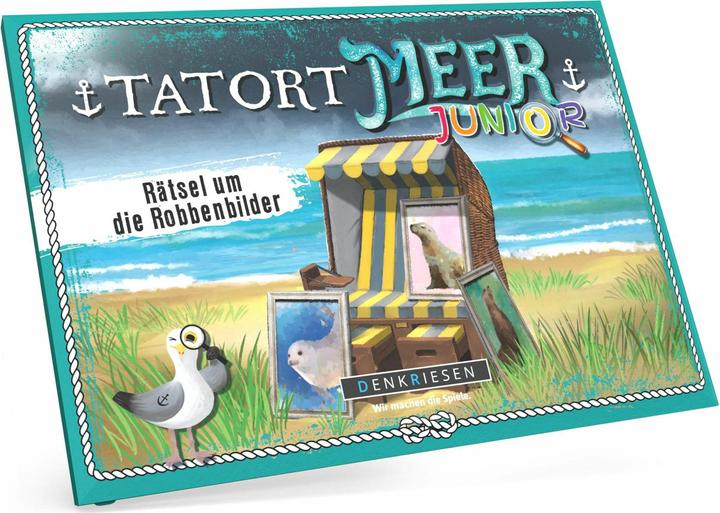 Actual product image Denkriesen Tatort Meer Junior - Mystery about the seal pictures (d) (German)
