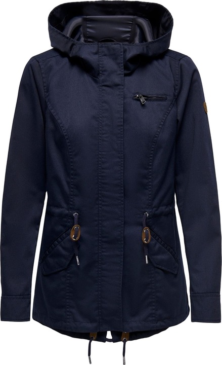 Only Leinen Parka Jacke