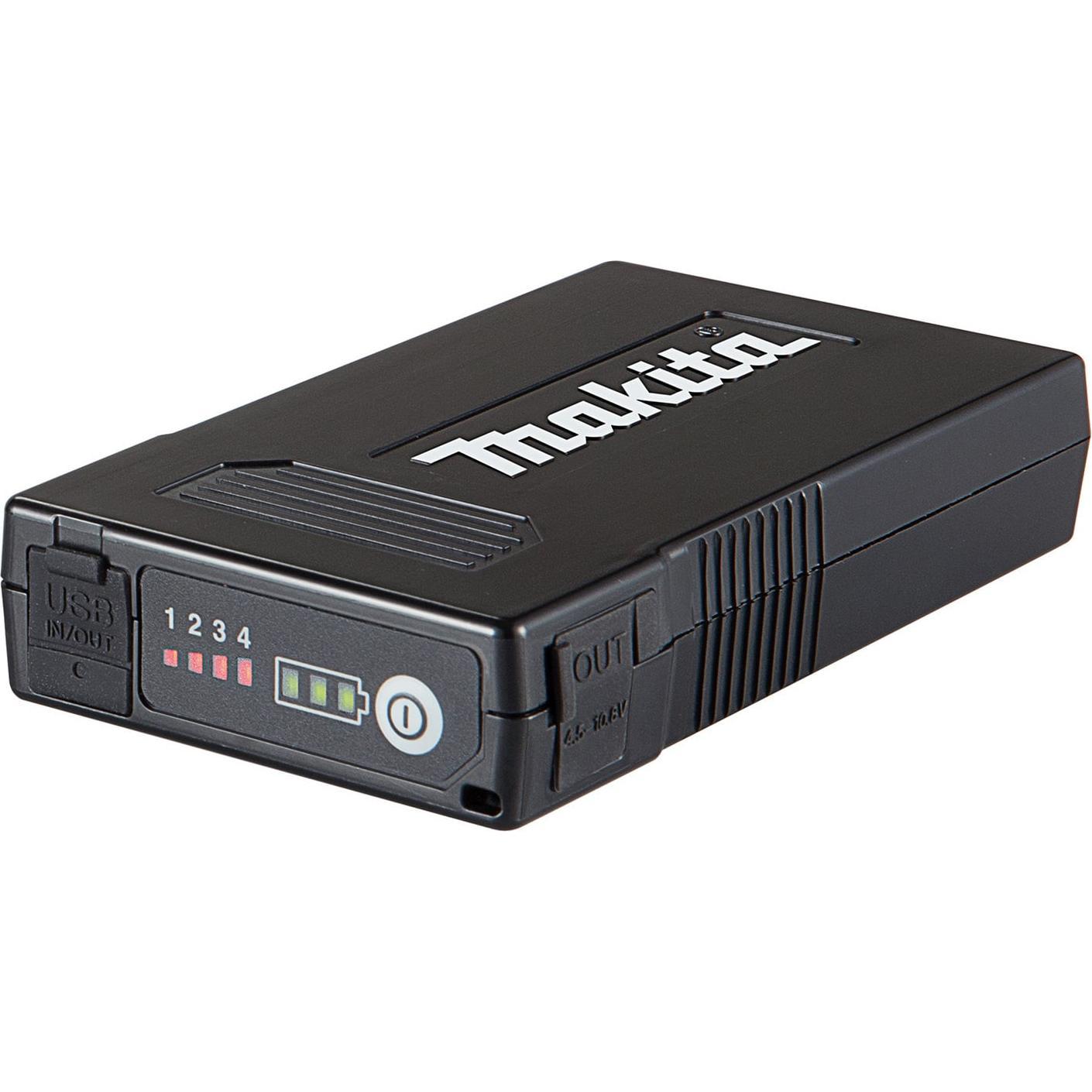 Makita Batteria BL1055B Li 12V max, 5,5Ah (16750 mAh, 61.98 Wh), Powerbank, Nero