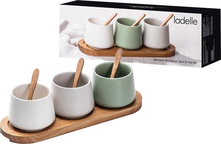 Produktbild Ladelle ELEMENTS Schalen-& Tablettset assortiert 7tlg