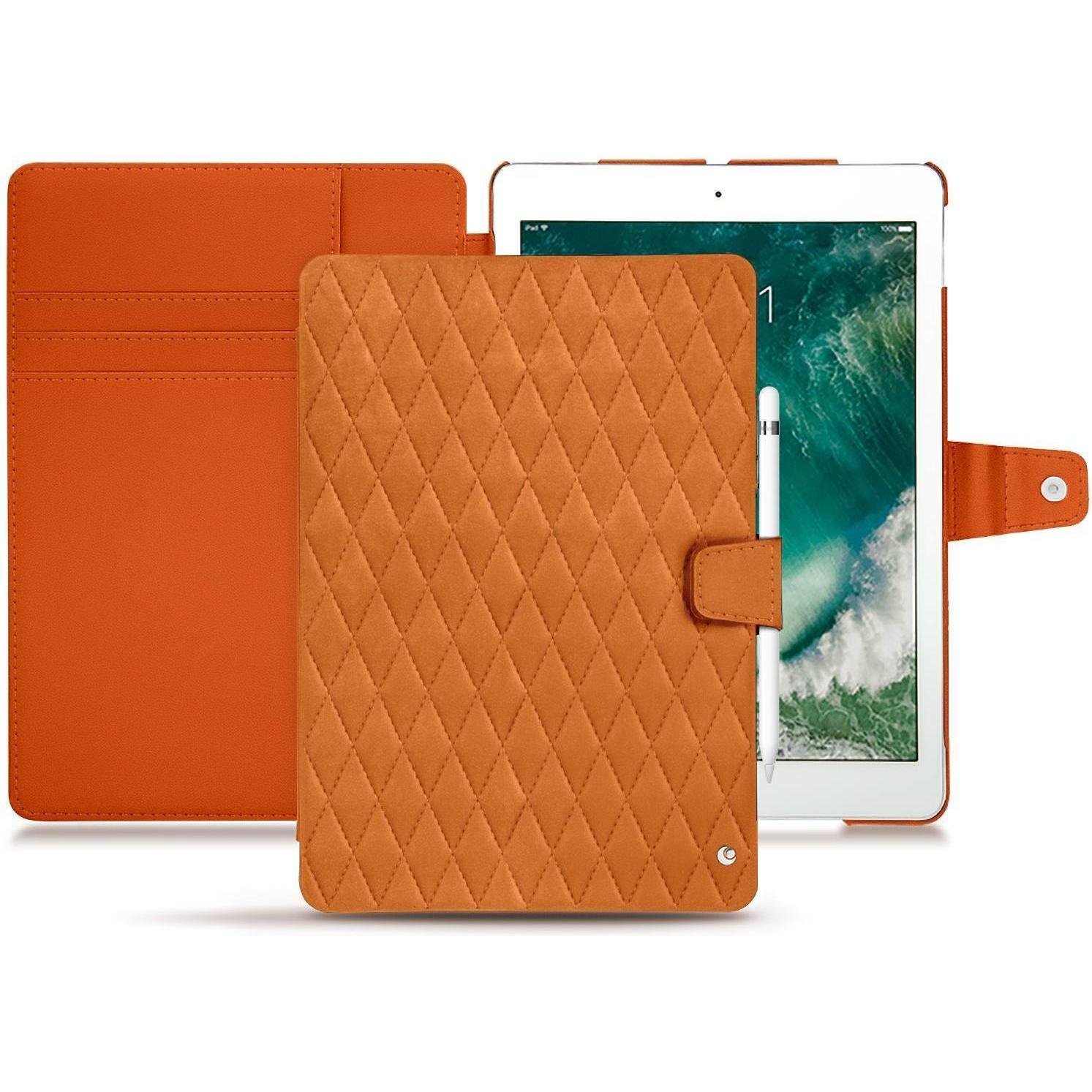 Thumbnail - Noreve Lederschutzhülle Wallet (iPad Pro 10.5), Tablet Hülle, Orange