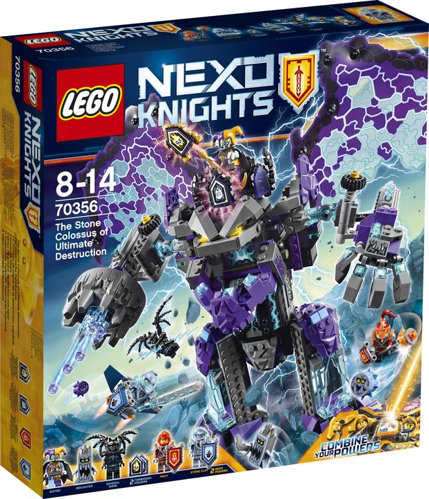 Produktbild LEGO Nexo Knights Der stürmische Steinkoloss (70356, LEGO Nexo Knights)