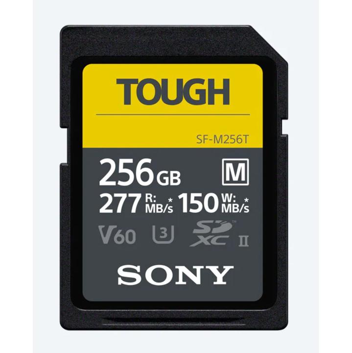 Actual product image Sony SF-M Tough (256 GB, SDXC, U3, UHS-II)