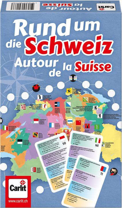 Actual product image Carlit Autour de la Suisse (German, French, Italian, English)