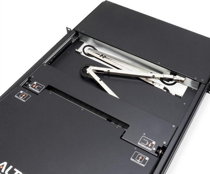 Produktbild Aten KL1516AiM KVM Over-IP Switch, 43cm TFT, VGA, PS/2-USB über Kat 5, 16 Ports, DE-Layout