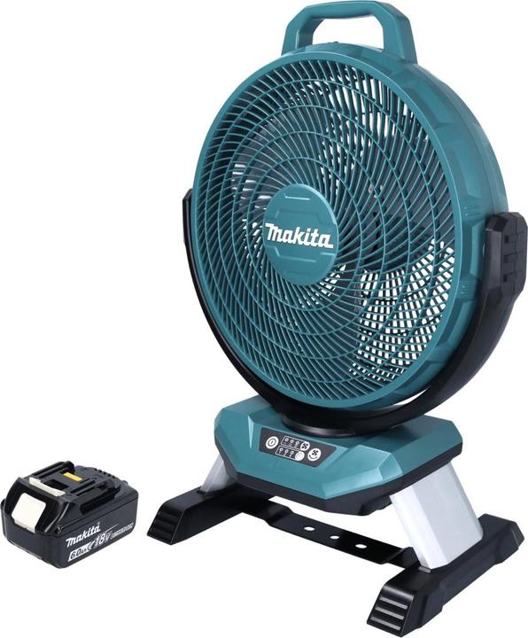 Produktbild Makita DCF 301 G1 Akku Ventilator Lüfter 18 V 33 cm + 1x Akku 6,0 Ah - ohne Ladegerät