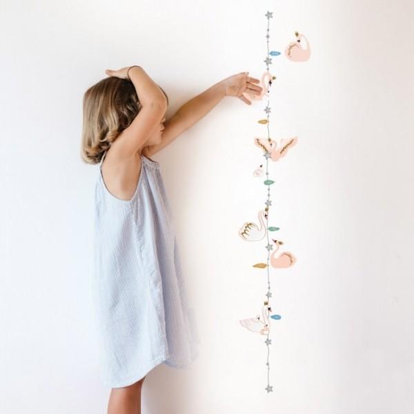 Actual product image MIMI'lou MIMIlou wall sticker, measuring stick, Toise Cygne
