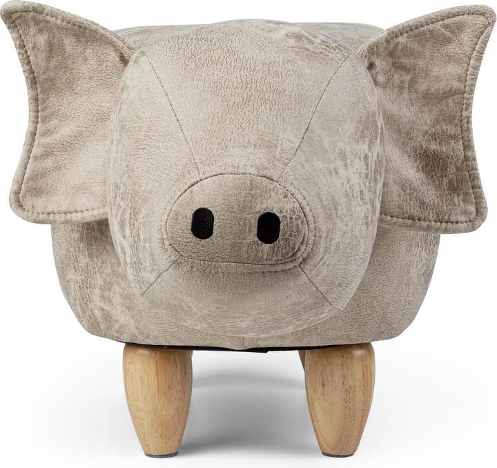 Produktbild Zoosy Hocker Schwein Ernie Grau (Kinderstuhl)