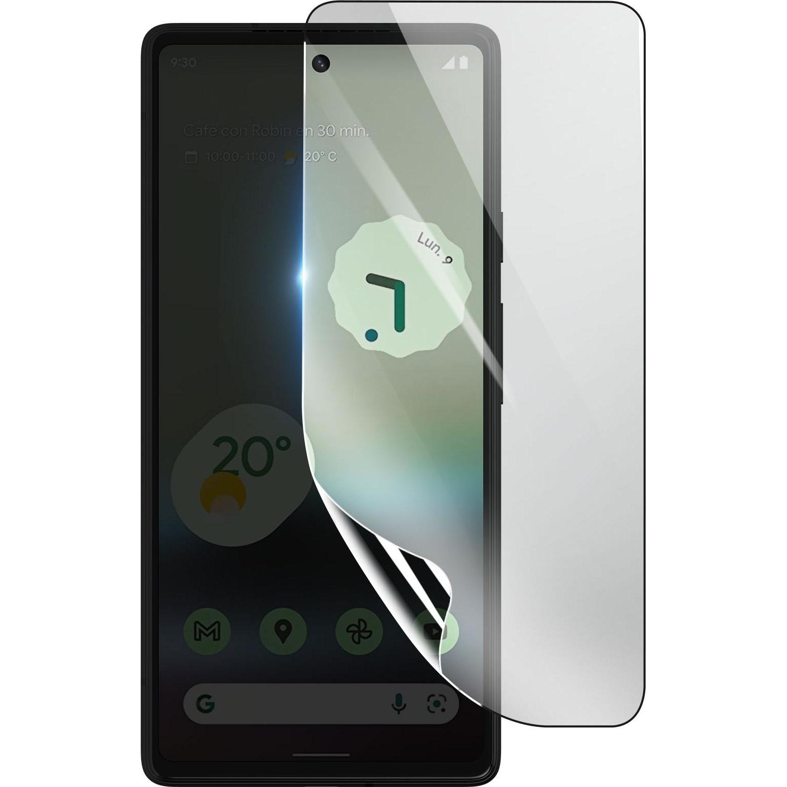 3MK Hydrogel Bildschirmfolie für Google Pixel 6a (1 Stück, Google Pixel 6a), Smartphone Schutzfolie, Transparent